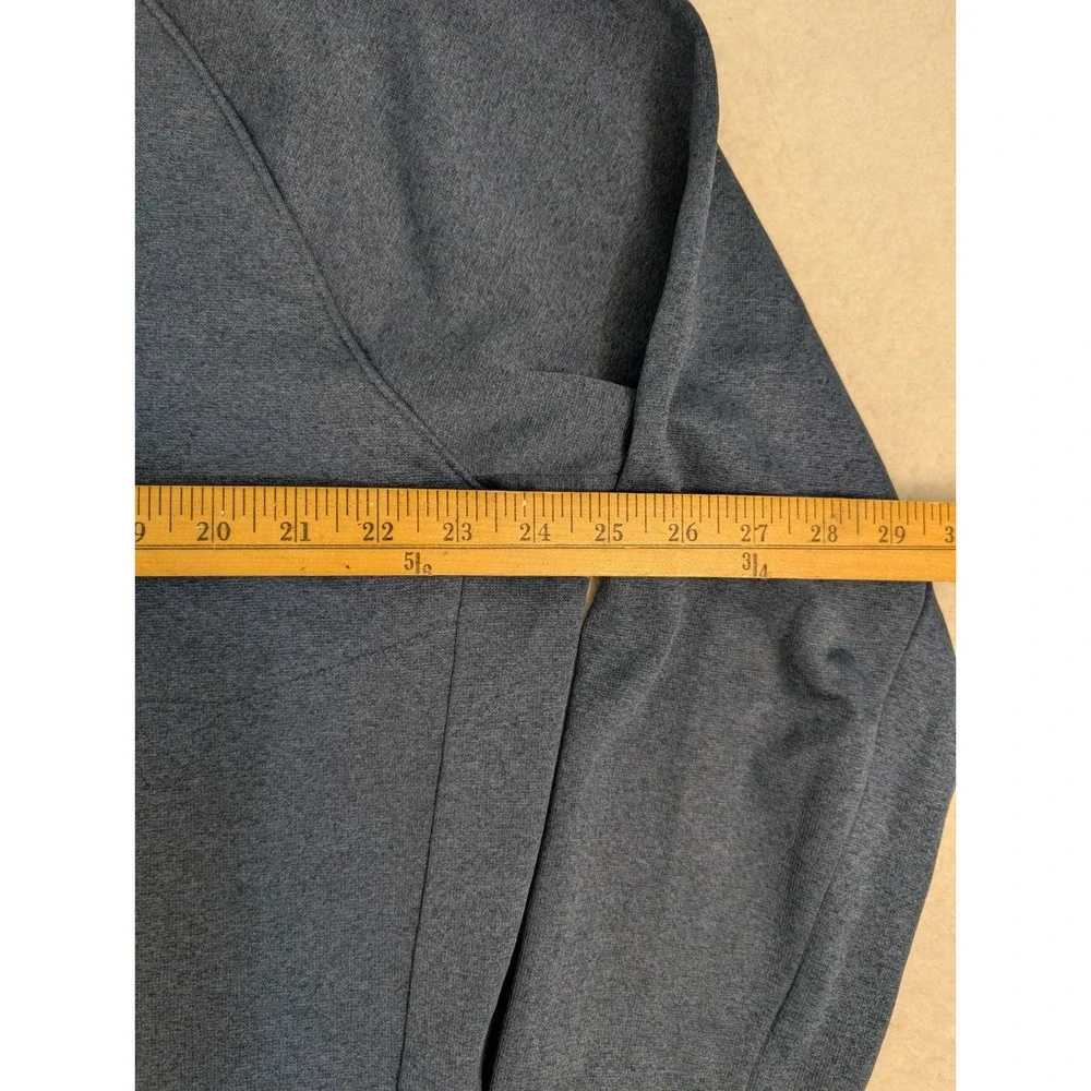 The North‎ Face 1/4 Zip Midweight Pullover Men's 2XL Blue Zip Pocket